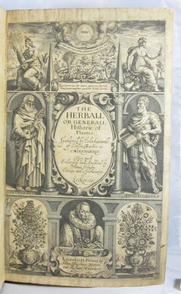 Item #13230 Herball or Generall Historie of Plantes. JOHN GERARD