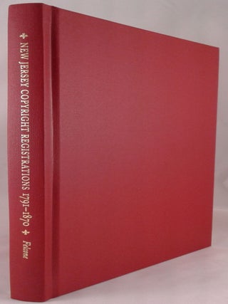 New Jersey Copyright Registrations, 1791-1870