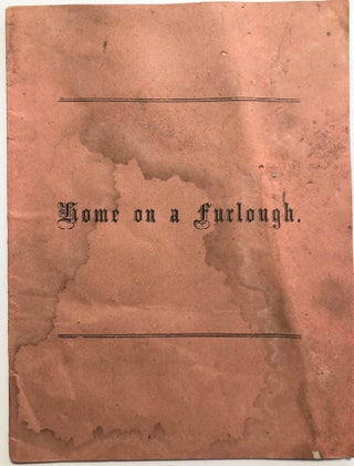 Home on a Furlough, a Sketch from Real Life